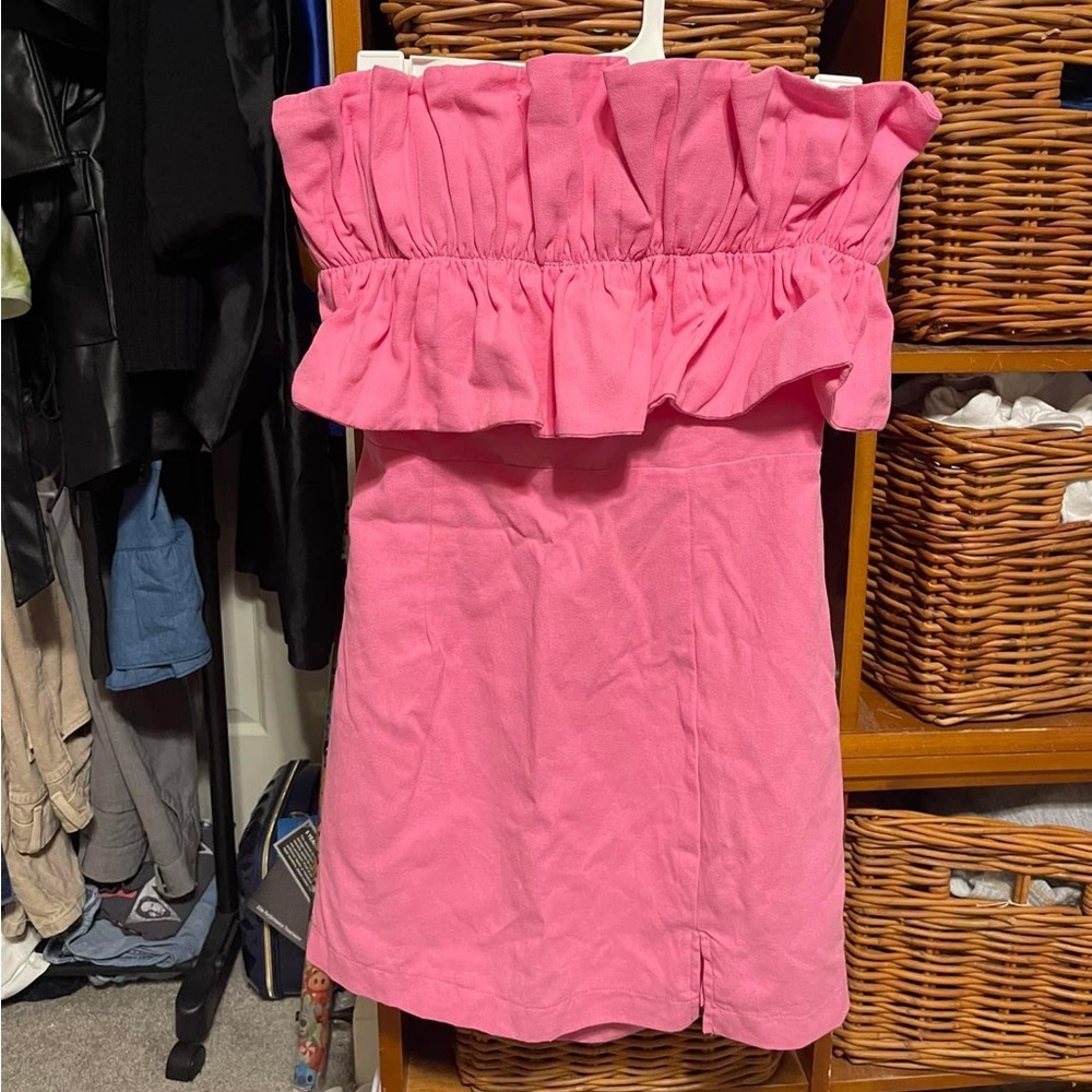 Pink boutique dress